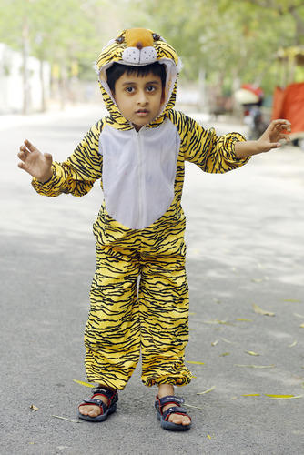 Buy KAKU FANCY DRESSES Kids Tiger Wild Animal Costume for Annual  Function/Theme Party/Competition/Stage Shows/Birthday Party Dress Online at  Low Prices in India - Amazon.in