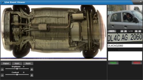 Under Vehicle Scan System