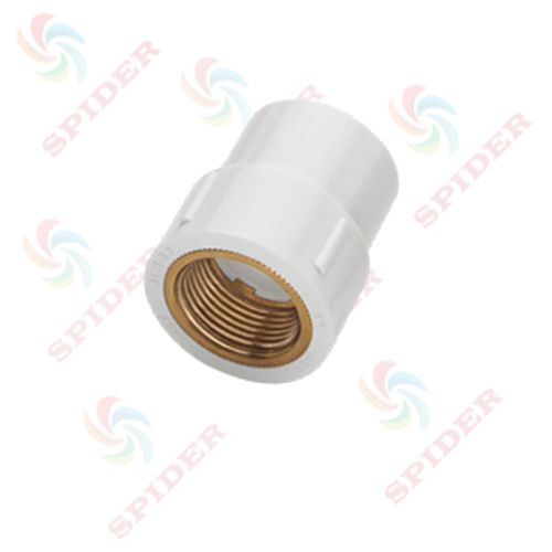 White Upvc Brass Fta