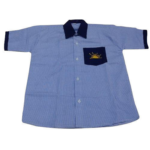 Half Sleeves School Uniform Shirt