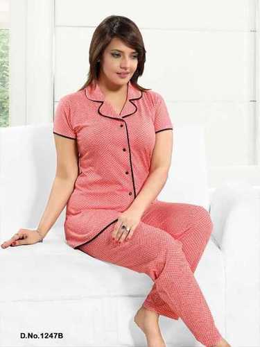 Ladies Cotton Night Suit