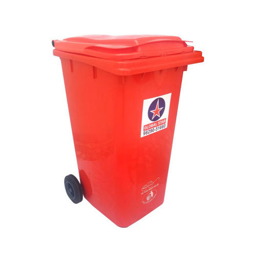 Plastic Dustbin With Wheel 240 Ltr 