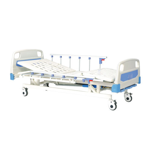 Electric 5 Function Icu Bed With Aluminum Side Railings