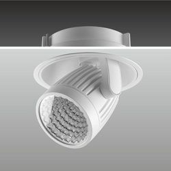 Plus Ray - M Semi Recessed Spotlight