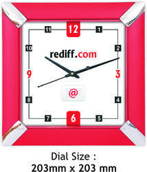 Analog Square Shaped Clock