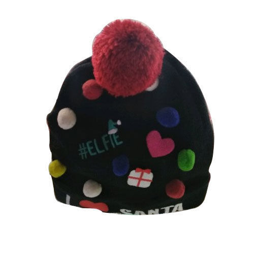 Kids Woolen Designer Cap