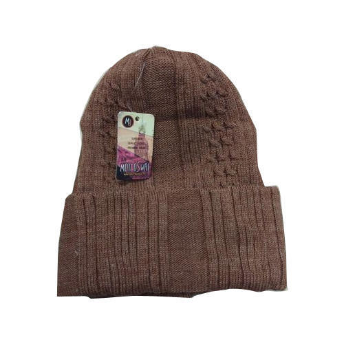 Ladies Woolen Casual Cap