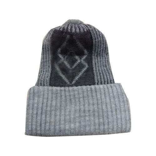 Mens Fancy Woolen Cap