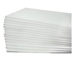 Rectangular White Thermocol Sheet