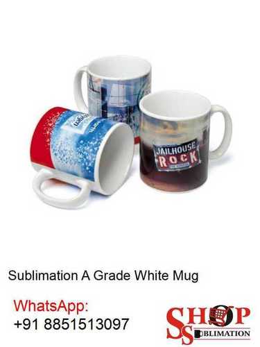 Stainless Steel Sublimation A Grade White Mug