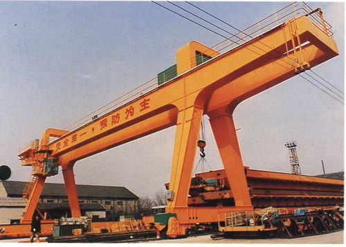 Double-Girder Gantry Crane With Hook