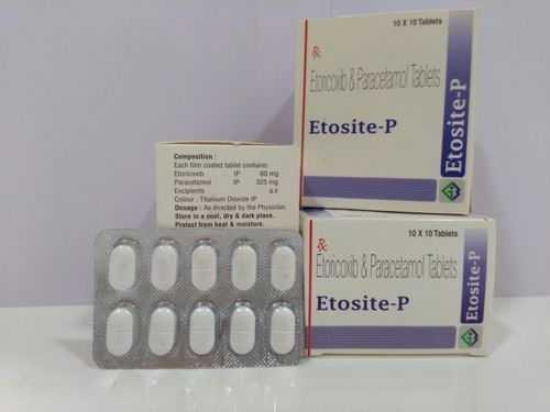 Etoricoxib and Paracetamol Tablet