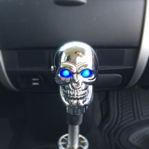 Led Skull Gear Knob