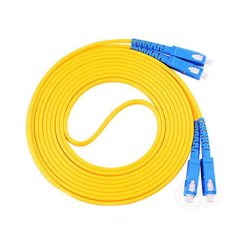 Sc-Sc Duplex 3.0Mm Pvc(Lszh) 9, 125 Single Mode Fiber Optic Cable Application: Varied Network Physical Layer