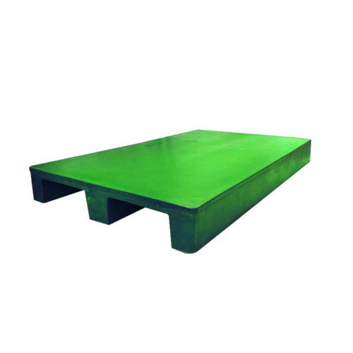 Green 2 Way Pain Top Pallet