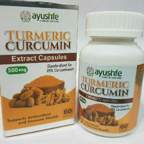 Ayurvedic Medicine Turmeric Curcumin Extract Capsule