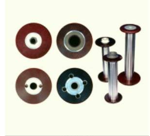 Aluminum Aluminium Flanged Bobbins