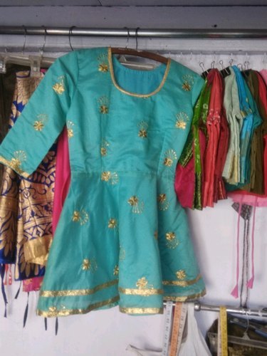 Round Neck Fancy Kurti