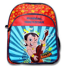 Buy Chhota Bheem Kids Brown Graphic Backpack - Backpacks for Unisex Kids  4370370 | Myntra