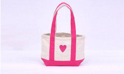 Heart Embroiders Tote Bag
