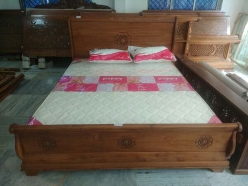 Box type deals wooden cot