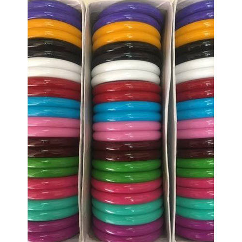 Fancy Plain Plastic Bangles