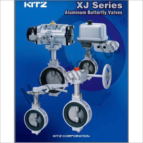 Full Size Render Kitz Aluminium Butterfly Valves