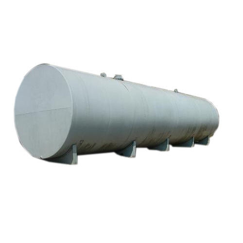 Blue Horizontal Storage Tank