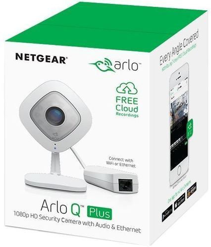 Netgear Arlo Q Plus1080p Hd Security Camera With Audio & Eth