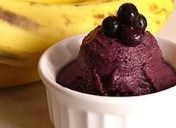 Banana Berry Fruit Ice Cream