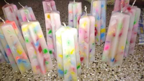 Multi Color Fancy Candle