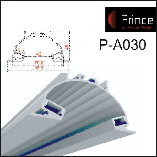  इंटीरियर एलईडी प्रोफाइल (P-A030) 