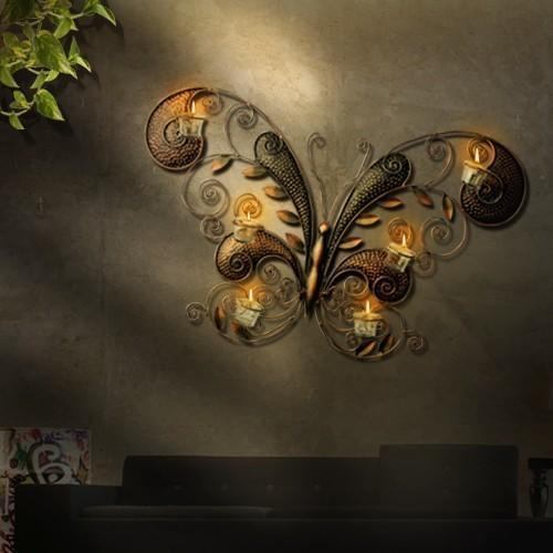 Wall Butterfly Tea Light Holder