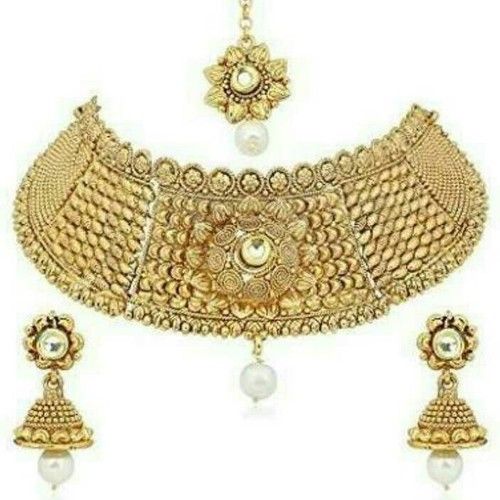 Wedding Gold Necklace Set