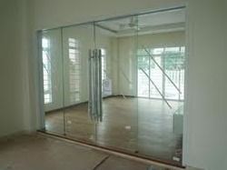 Finely Finished Glass Door