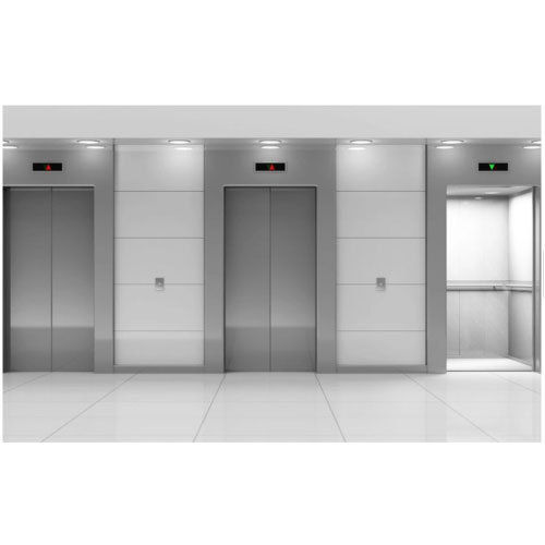 Stainless Steel Passenger Elevator - Automatic Doors, AC Drive Type, 4-6 Person Capacity, Maximum Rise of 15m