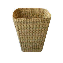 Bamboo Cane Dust Bin