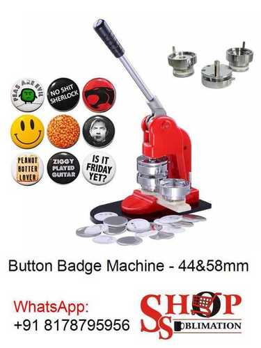 Button Badge Machine 44 and 58 mm