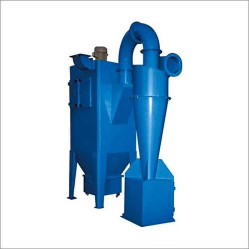 Blue Industrial Cyclone Separator Machine