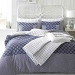 Purple Printed Home Bed Linen