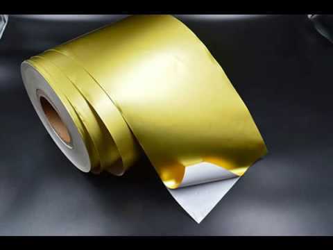 Self Adhesive Gold Paper