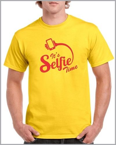 Yellow Custom T-shirt