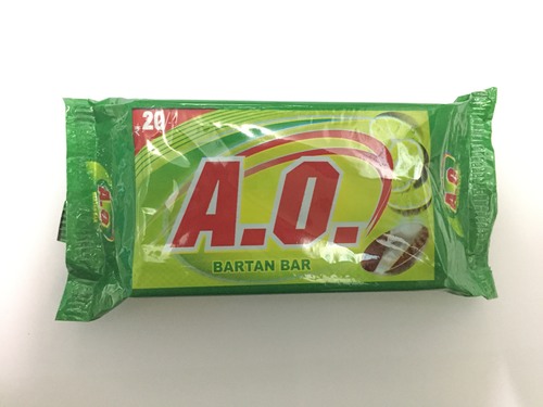 A.O. Bartan Bar (250gm) - Rectangular Shape | High Washing Quality for Efficient Cleaning