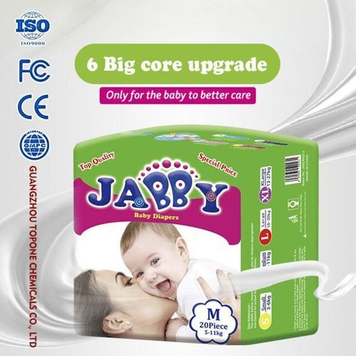 Breathable, Eco-Friendly Baby Diaper Size: S M L