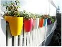 Green Bo Railing Planters