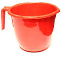 Red Plastic Mug For Home Use