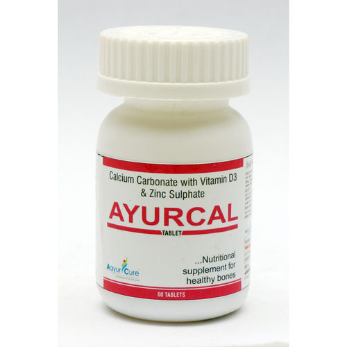 Ayurcure Ayurcal Tablets - Nutritional Supplement For Healthy Bones - 60 Tablets
