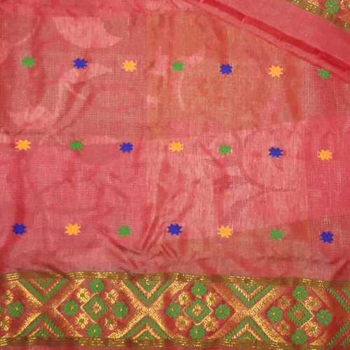 Various Colors Available Handloom Cotton Mekhla Sarees