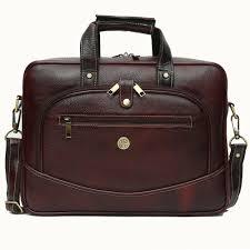 Pure Leather Office Bags Gender: Men