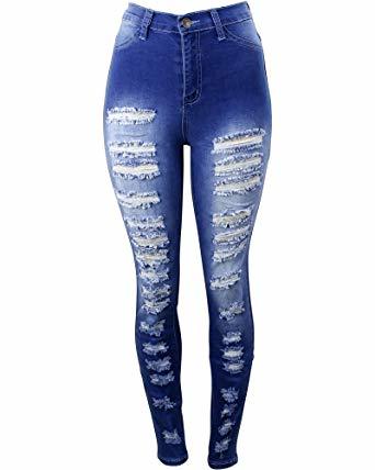 Summer Bamboo Blue Denim Jeans